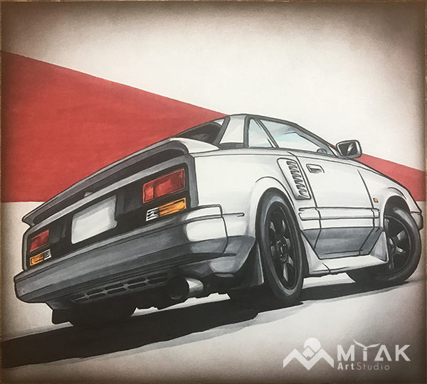車イラスト 似車絵 | 株式会社ミャクアート【MYA-K】滋賀県甲賀市